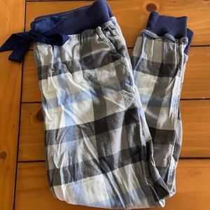 Blue plaid Aerie Pajama Pants
